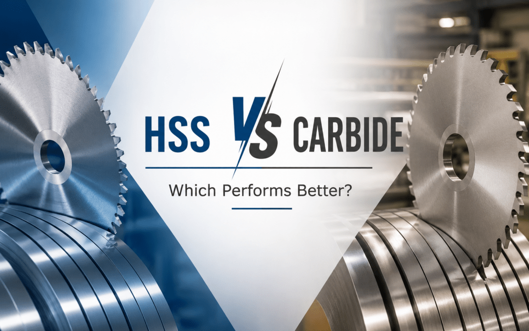 HSS Slitting Saw vs Carbide Slitting Saw: Which Performs Better?