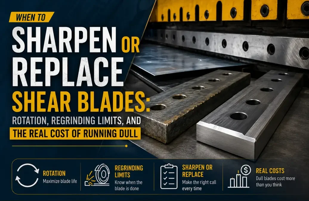 When to Sharpen vs Replace Shear Blades: Field Guide