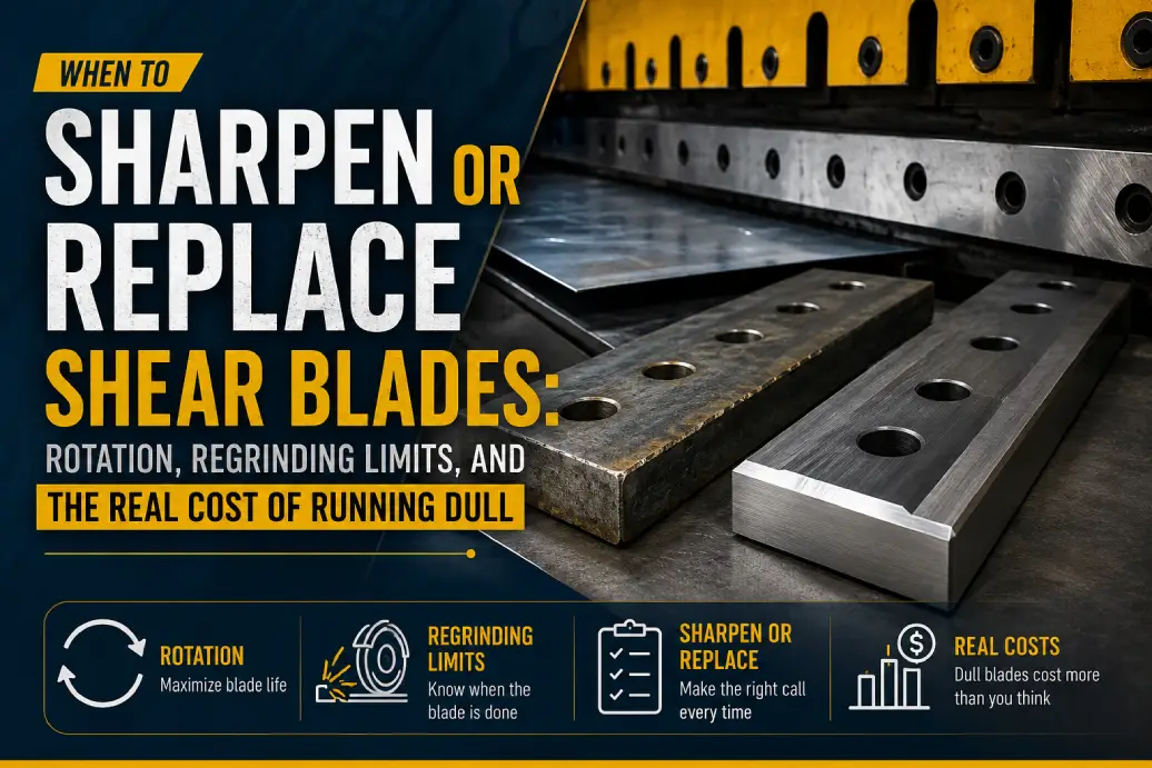 When to Sharpen vs Replace Shear Blades: Field Guide
