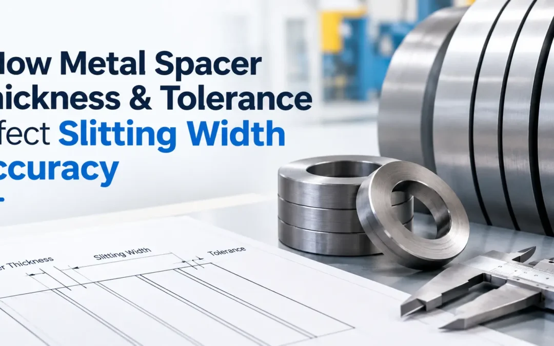 How Metal Spacer Thickness & Tolerance Affect Slitting Width Accuracy