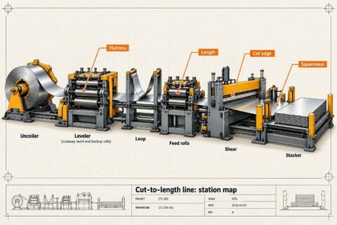 Cut-to-Length Line: How It Works & What Causes Sheet Defects